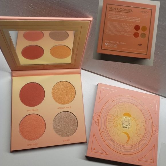 Hipdot Sun Goddess 4 Shade Face Palette - Picture 1 of 1